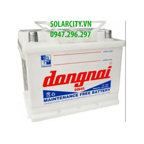 ẮC QUY ĐỒNG NAI NƯỚC 12V-45Ah (DIN45DON)