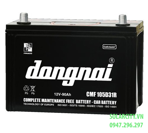 Ắc quy đồng nai khô 12V -90Ah (CMF105D31(R/L))