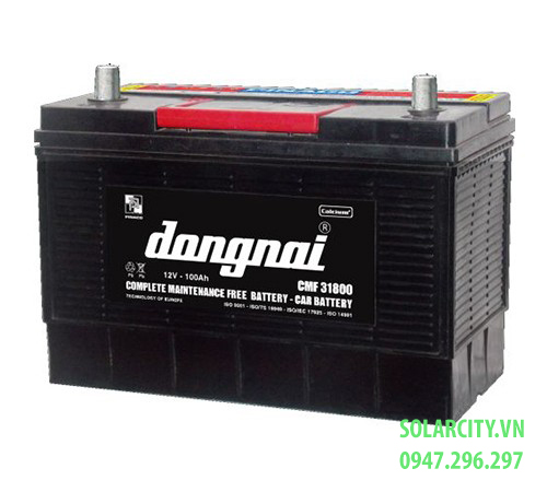 Ắc quy đồng nai khô 12v - 100ah (CMF31800)