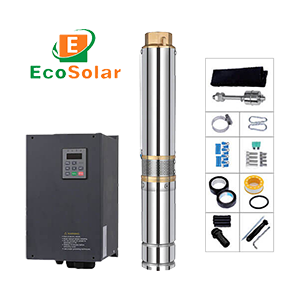 Bơm năng lượng mặt trời 5HP | Bơm hỏa tiễn 4000w