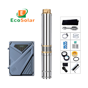 Bơm năng lượng mặt trời 3HP | Bơm hỏa tiễn 2200w
