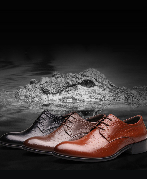 Giày da nam thời trang, thiết kế mới nam tính, phong cách trẻ trung