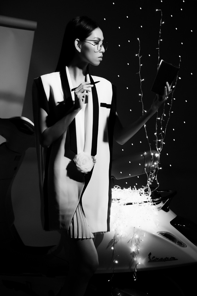 Ấn tượng bộ ảnh của Lâm Thúy Nhàn trong Vespa Top Stylist Contest - Ảnh 3.