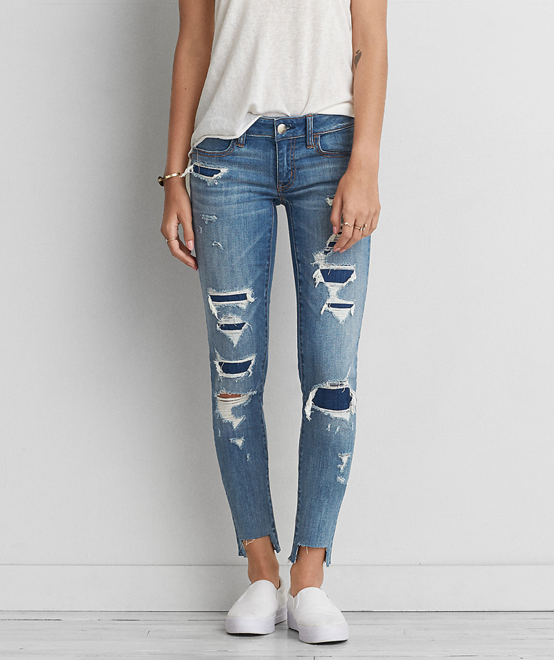 AEO DENIM X PRO LOW JEGGING
