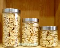 Snack chuối đặc sản Đồng Tháp đóng lọ
