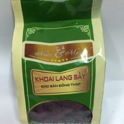 Khoai lang tím sấy đặc sản Đồng Tháp đóng túi