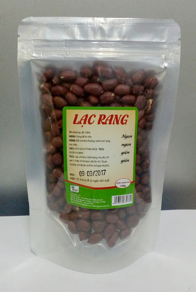 Lạc rang túi 150g