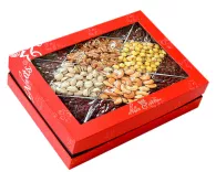 Hộp quà hạt dinh dưỡng hộp chữ nhật trám HCN1