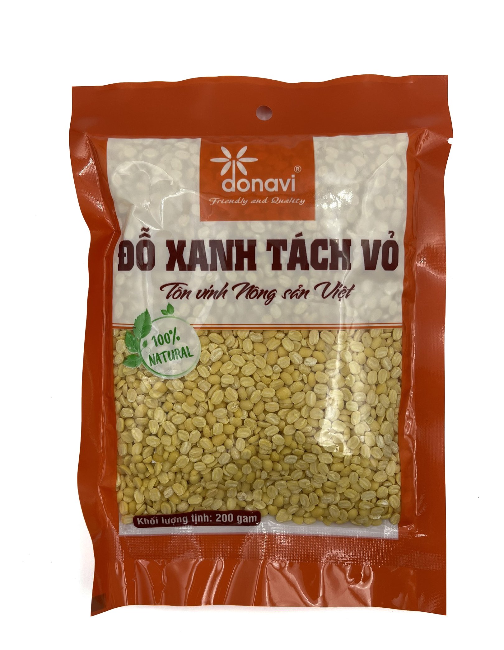 Đỗ xanh tách vỏ 200g