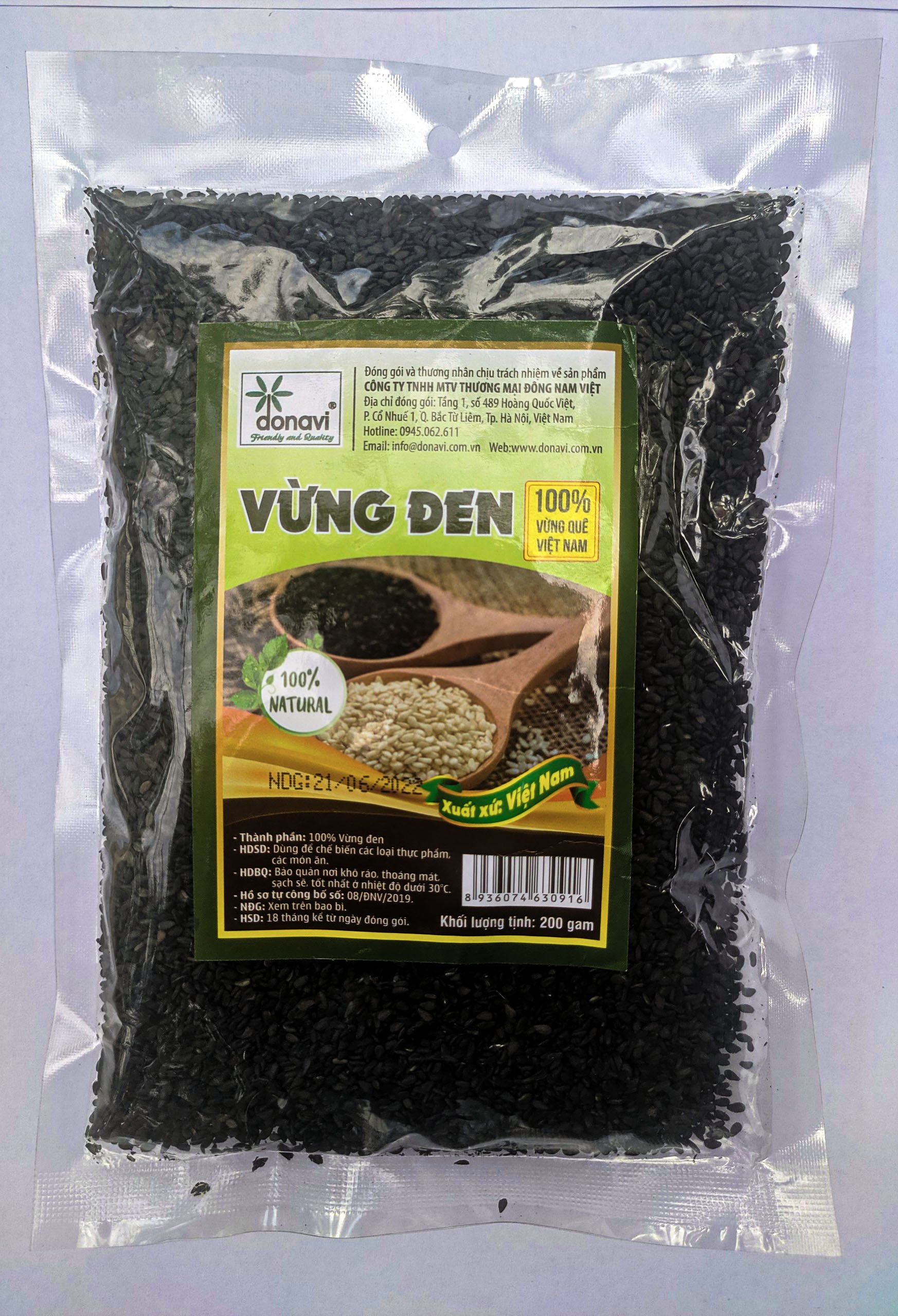 Vừng đen 200g