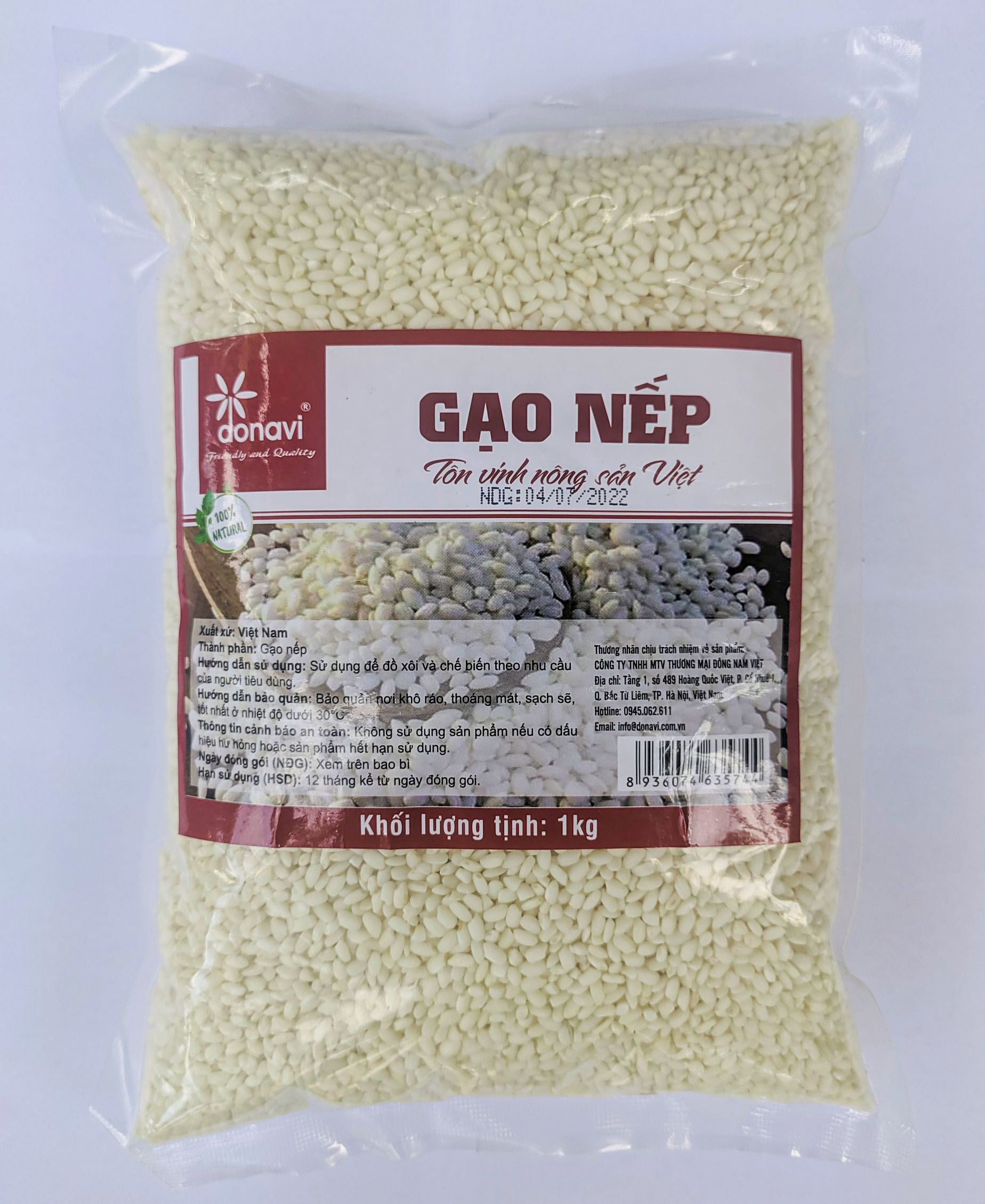 Gạo nếp 1kg