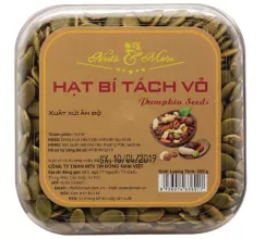 Hạt bí tách vỏ Ấn Độ hộp vuông