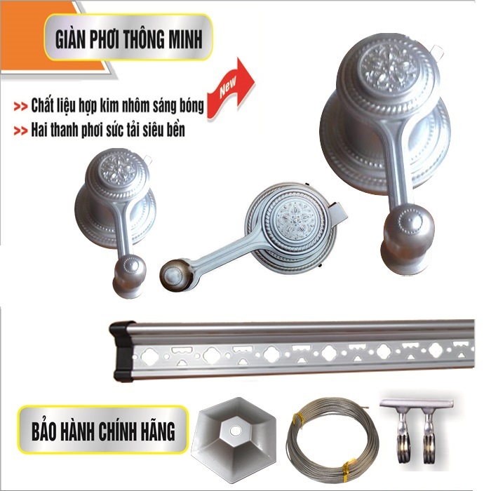 Giàn phơi thông minh hoà phát kg950
