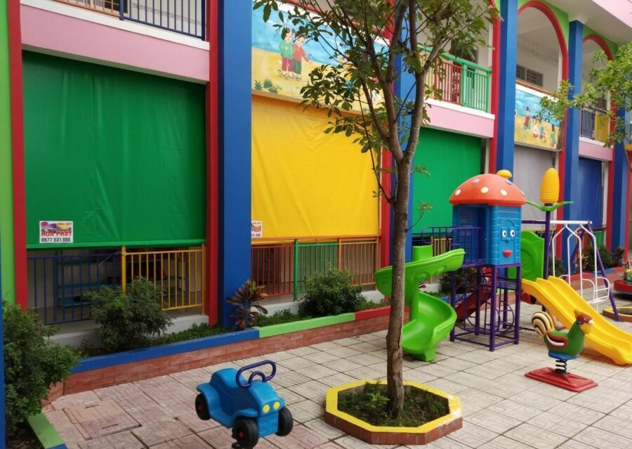Bạt Che Nắng Mưa Trường Học