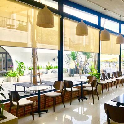 Bạt che nắng mưa tự cuốn giá rẻ siêu bền