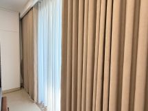Mẫu Rèm Cửa Sổ Phòng Khách Sang Trọng Hàn Quốc Elogi