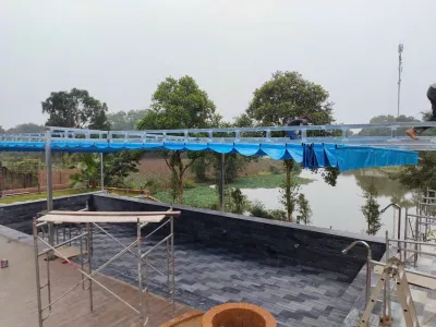 Bạt Che Nắng Mưa Cho Bể Bơi