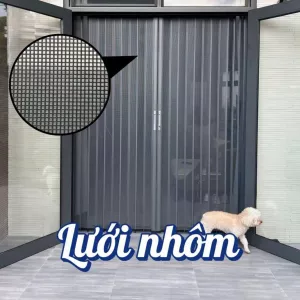 Cửa lưới hệ lá nhôm