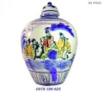 vò rượu ngũ say vẽ màu 20L,30L,40L