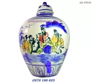vò rượu ngũ say vẽ màu 20L,30L,40L