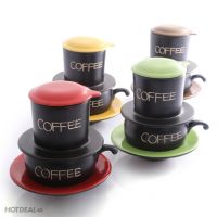 Bộ phin pha cà phê bằng sứ