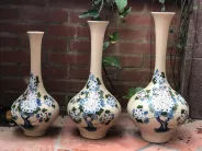 Bộ tỏi  loe trang trí men rạn