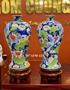 Mai bình tích lộc bách điểu ngàn hoa cao 56cm