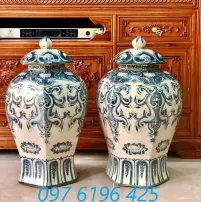 Chóe sứ men rạn 20 lít hình lục lăng