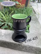 Bộ bếp đun cà phê dáng cao