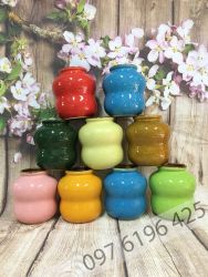 Lu bia gốm sứ Bát Tràng hình hồ lô