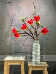 Lọ hoa dáng chai cao 35cm