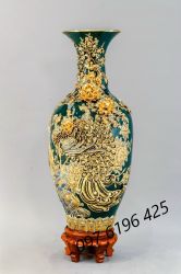 Bảo bình phú quý trường xuân men xanh lục bảo cao 1.3m