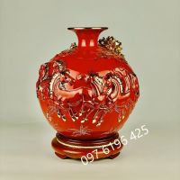 Bình hút tài lộc cho người mệnh hỏa mã đáo thành công vẽ vàng kim