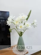 Lọ hoa men hỏa biến cổ túm cao 36cm