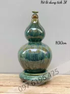 Hồ lô men hỏa biến xanh  dung tích 3 lít