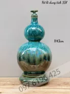 Hồ lô men hỏa biến xanh dung tích 10 lít
