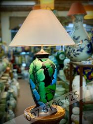 Đèn ngủ gốm cao cấp vẽ 3D