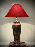 Đèn ngủ gốm sứ Bát Tràng hoa dây