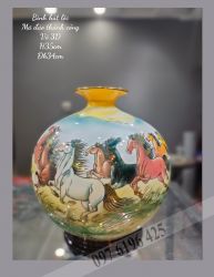 Bình hút lộc mã đáo thành công vẽ 3d