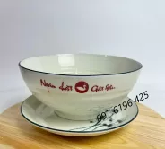 Bát tô phở sen tràm in logo