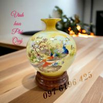 Bình hút tài lộc vân mây vinh hoa phú quý