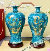Mai bình tích lộc vẽ vàng