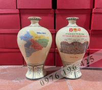 Lọ mai bình men rạn in logo