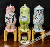 Bình đựng nước gốm sứ Bát tràng dáng ly