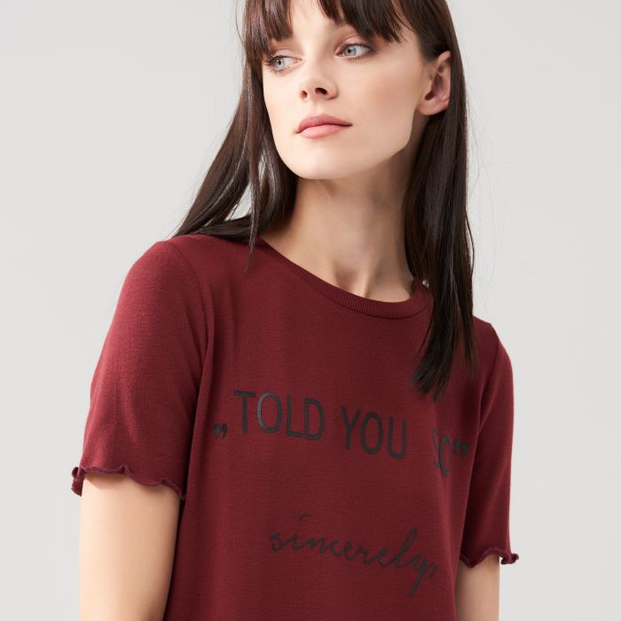 Áo blouse "Told you so"