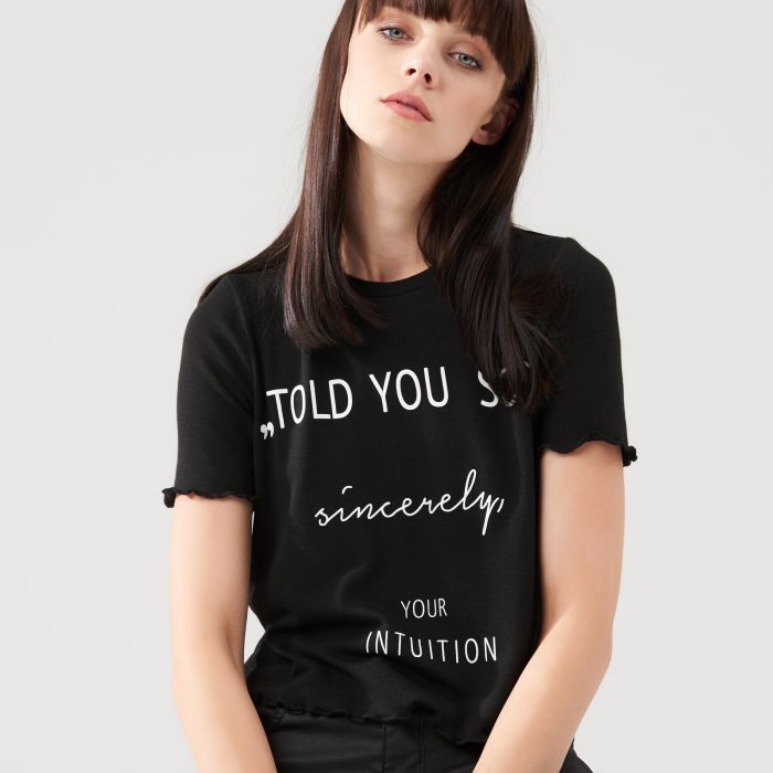 Áo blouse "Told you so"