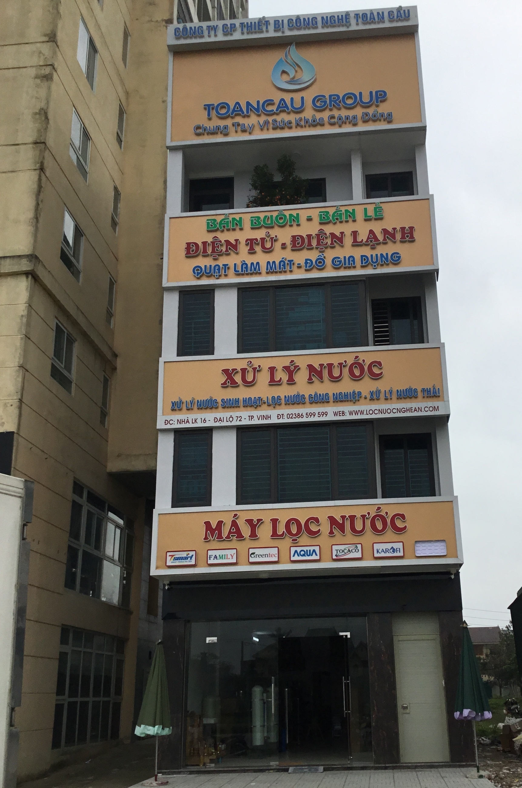 Máy lọc nước tại Nghệ An