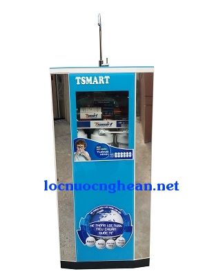 Máy lọc nước Tsmart màu xanh