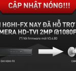 Đầu ghi hình HIKVISION Turbo HD 1MP nay đã hỗ trợ camera 2MP