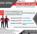 TƯNG BỪNG QUÀ TẶNG CUỐI NĂM HIKVISION